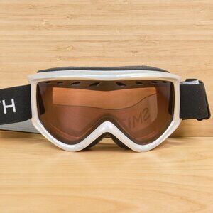 Vintage Smith Ski Snowboard White Goggles